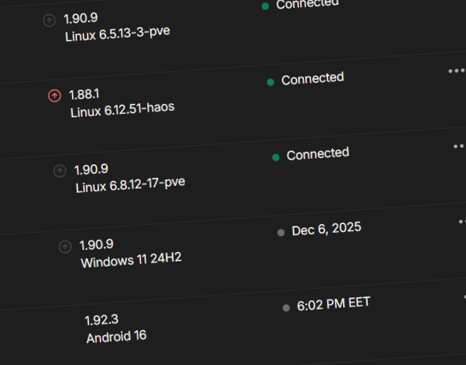 Self-Healing Tailscale Nodes